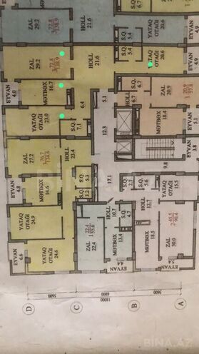 3 otaqlı yeni tikili - Elmlər Akademiyası m. - 141 m² (11)