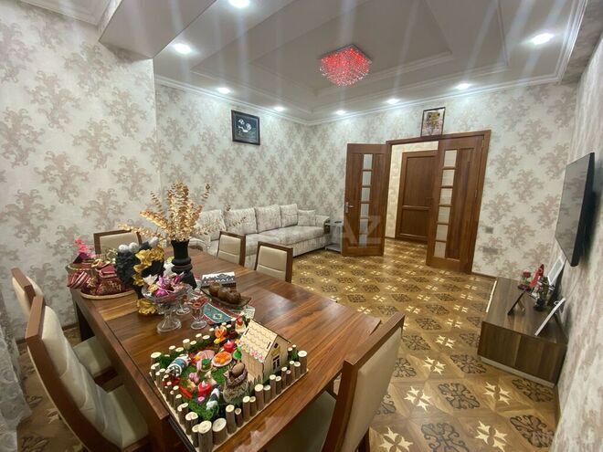 3 otaqlı yeni tikili - İnşaatçılar m. - 112 m² (1)