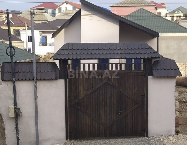 3 otaqlı həyət evi/bağ evi - Hökməli q. - 77 m² (2)