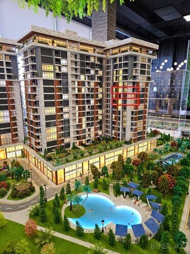 3-комн. новостройка - м. Кероглу - 126.8 м² (2)