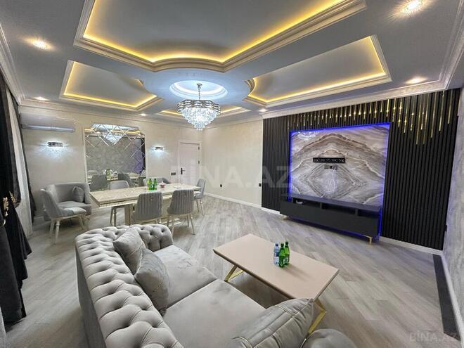 4 otaqlı yeni tikili - Şah İsmayıl Xətai m. - 190 m² (1)