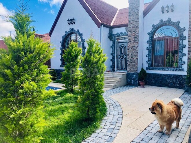 4 otaqlı həyət evi/bağ evi - Mərdəkan q. - 210 m² (1)
