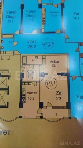 1 otaqlı yeni tikili - 28 May m. - 73 m² (6)