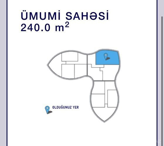4-комн. новостройка - Ясамальский р. - 239 м² (9)