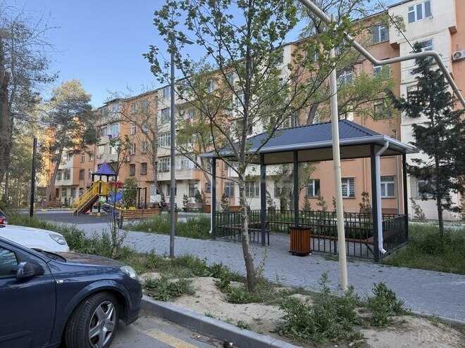 4 otaqlı köhnə tikili - Qara Qarayev m. - 85 m² (2)