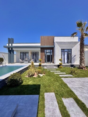 4 otaqlı həyət evi/bağ evi - Mərdəkan q. - 180 m² (2)