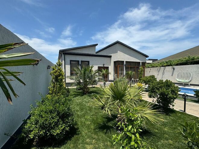 5 otaqlı həyət evi/bağ evi - Mərdəkan q. - 280 m² (2)