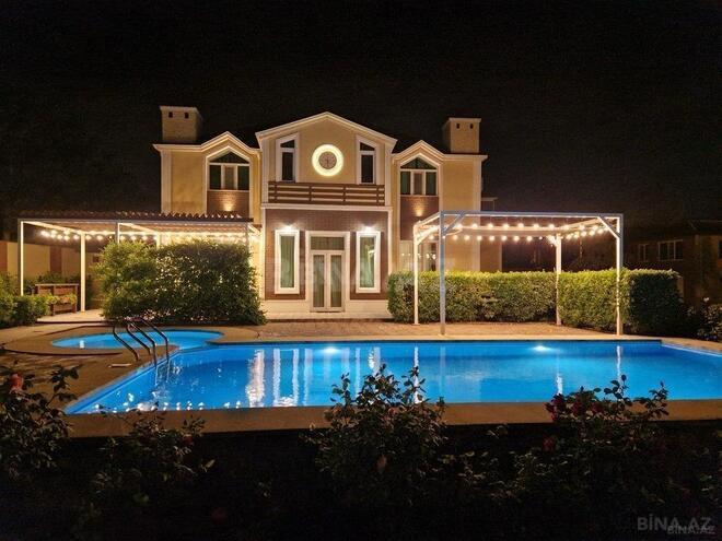 İcarəyə verilir 5 otaqlı həyət evi/bağ evi 400 m², Mərdəkan q., photo 1 from 32