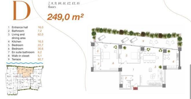 4 otaqlı yeni tikili - İçəri Şəhər m. - 249 m² (6)
