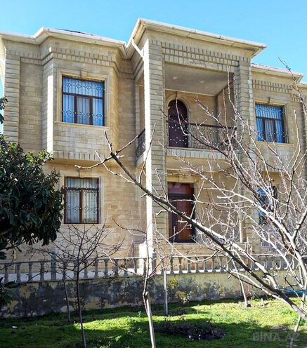 8 otaqlı həyət evi/bağ evi - Həzi Aslanov q. - 350 m² (11)