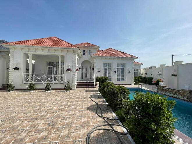 4 otaqlı həyət evi/bağ evi - Mərdəkan q. - 220 m² (1)