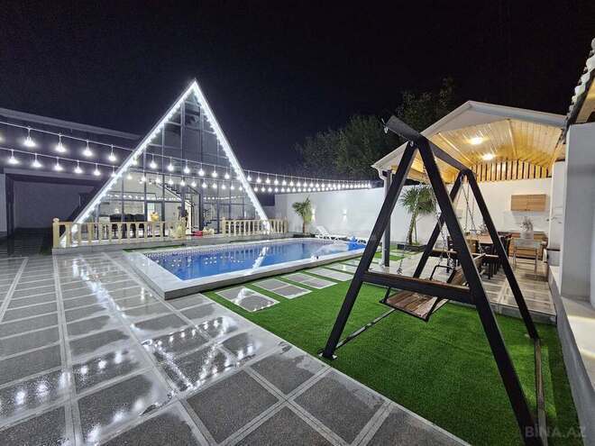 5 otaqlı həyət evi/bağ evi - Qəbələ - 150 m² (10)