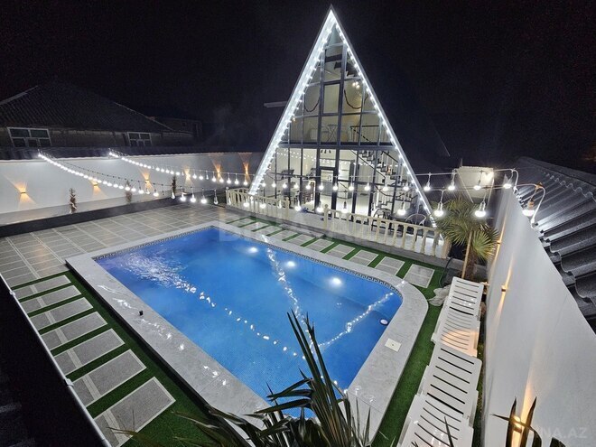 5 otaqlı həyət evi/bağ evi - Qəbələ - 150 m² (2)