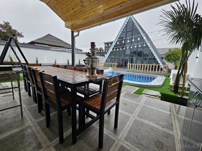 5 otaqlı həyət evi/bağ evi - Qəbələ - 150 m² (3)