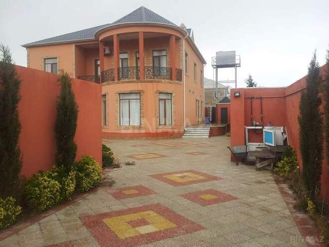 7 otaqlı həyət evi/bağ evi - Şüvəlan q. - 450 m² (2)