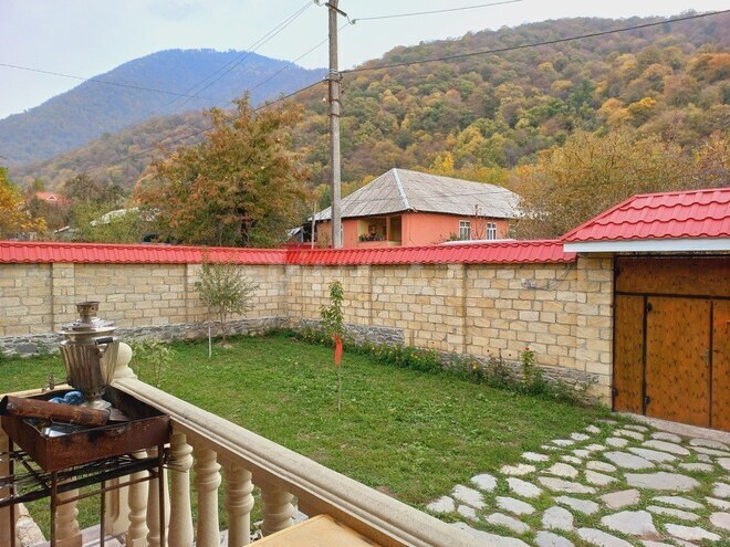 4 otaqlı həyət evi/bağ evi - Qəbələ - 120 m² (14)