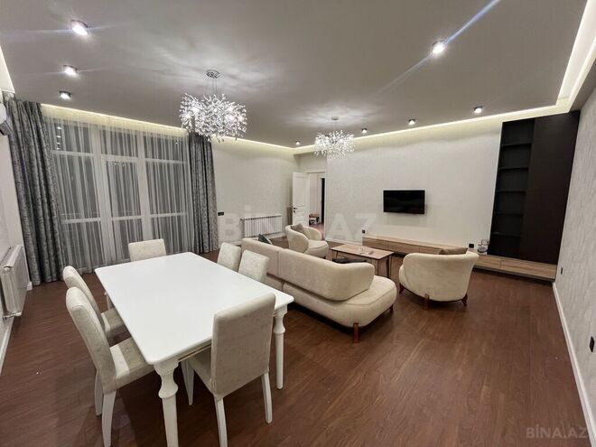 3 otaqlı yeni tikili - 8 Noyabr m. - 140 m² (2)