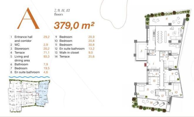 Satılır 5 otaqlı yeni tikili 379 m², İçəri Şəhər m., photo 31 from 32