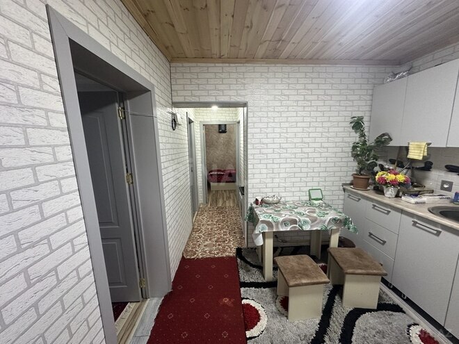 3 otaqlı həyət evi/bağ evi - Hövsan q. - 70 m² (1)