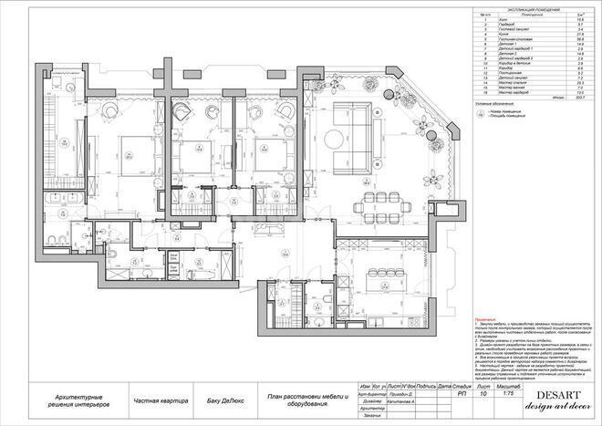 5-комн. новостройка - м. Низами - 234 м² (10)