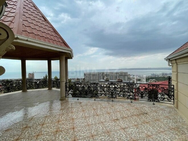 8 otaqlı həyət evi/bağ evi - Köhnə Günəşli q. - 800 m² (2)