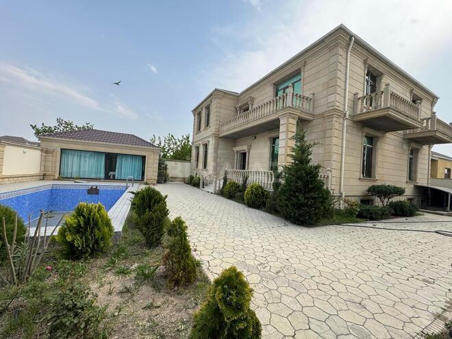 6 otaqlı həyət evi/bağ evi - Mərdəkan q. - 450 m² (1)