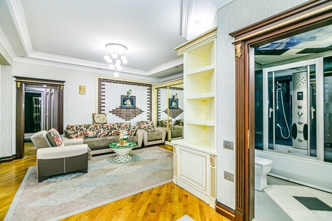 İcarəyə verilir 4 otaqlı yeni tikili 165 m², Şah İsmayıl Xətai m., photo 9 from 32