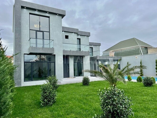 5 otaqlı həyət evi/bağ evi - Mərdəkan q. - 500 m² (3)