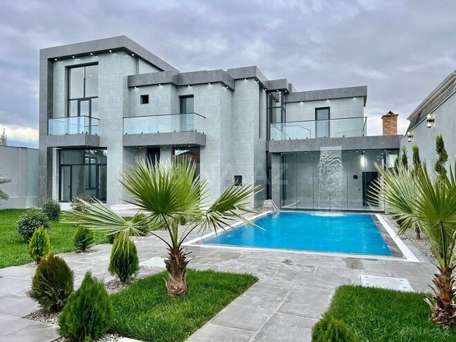 5 otaqlı həyət evi/bağ evi - Mərdəkan q. - 500 m² (1)