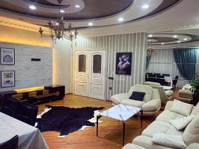 4 otaqlı yeni tikili - Şah İsmayıl Xətai m. - 137 m² (8)