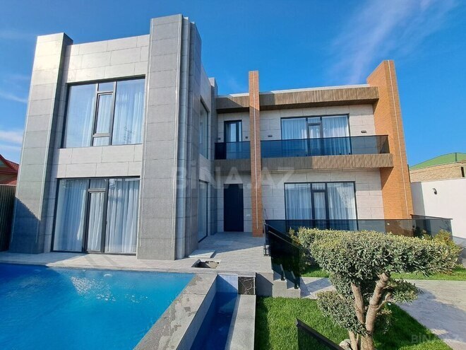 4 otaqlı həyət evi/bağ evi - Şüvəlan q. - 260 m² (2)