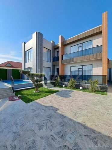 4 otaqlı həyət evi/bağ evi - Şüvəlan q. - 260 m² (1)