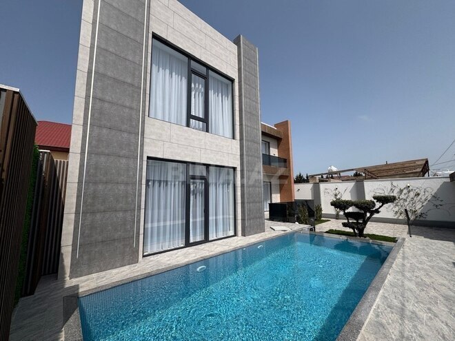 4 otaqlı həyət evi/bağ evi - Şüvəlan q. - 250 m² (4)