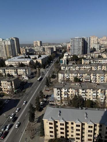 3 otaqlı yeni tikili - İnşaatçılar m. - 100 m² (14)