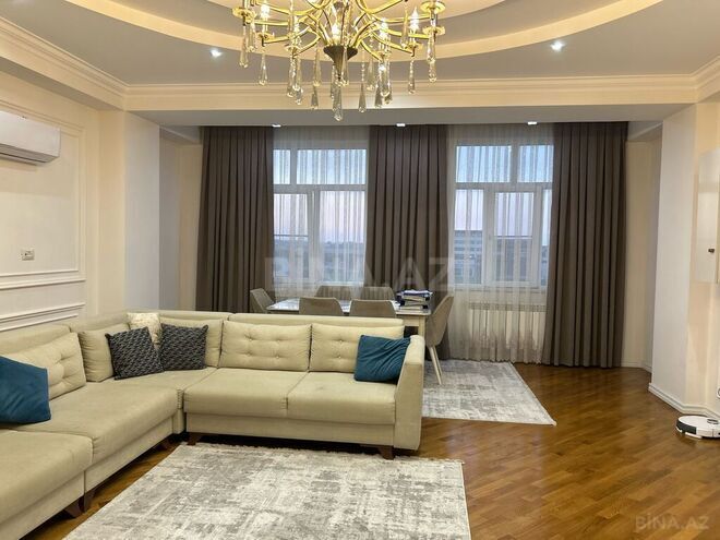 3 otaqlı yeni tikili - Bakıxanov q. - 162 m² (6)