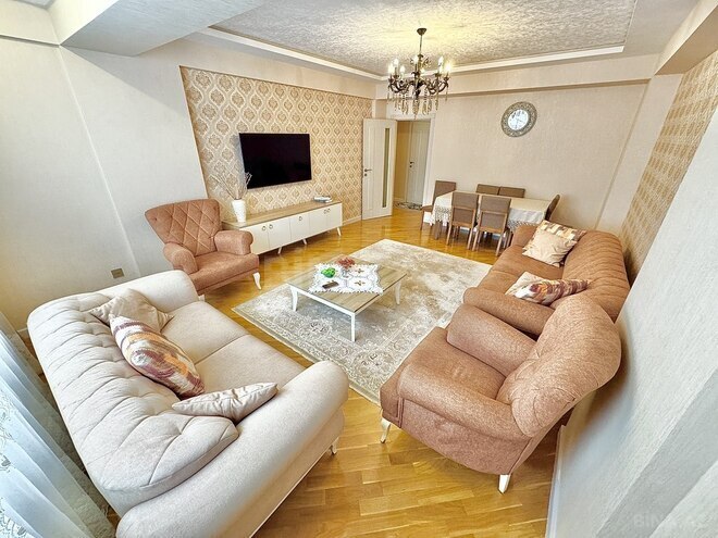 3 otaqlı yeni tikili - Qara Qarayev m. - 110 m² (1)