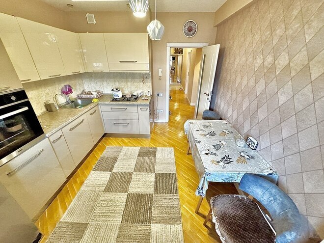 3 otaqlı yeni tikili - Qara Qarayev m. - 110 m² (12)