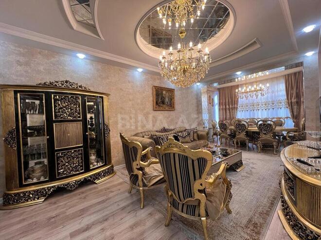 3 otaqlı yeni tikili - Şah İsmayıl Xətai m. - 105 m² (2)