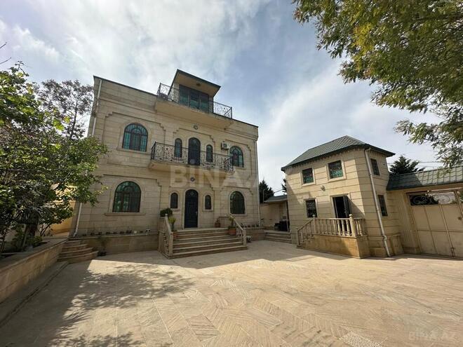6 otaqlı həyət evi/bağ evi - Badamdar q. - 450 m² (1)