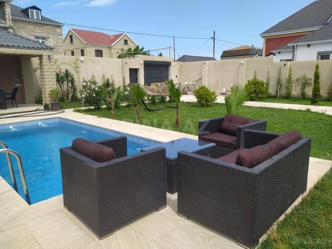 İcarəyə verilir 3 otaqlı həyət evi/bağ evi 300 m², Mərdəkan q., photo 1 from 16