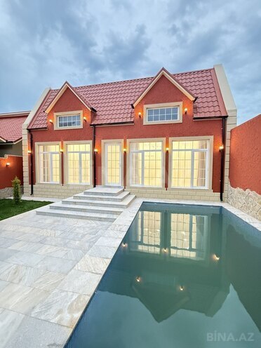 4 otaqlı həyət evi/bağ evi - Şüvəlan q. - 130 m² (1)
