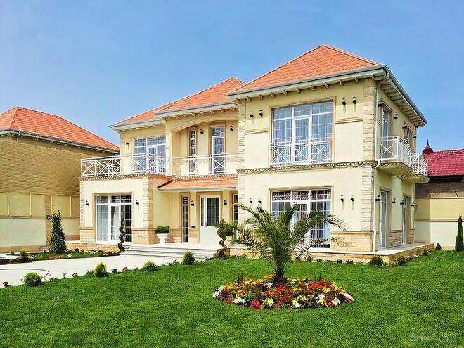 5 otaqlı həyət evi/bağ evi - Mərdəkan q. - 300 m² (1)