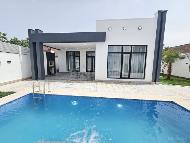 4 otaqlı həyət evi/bağ evi - Şüvəlan q. - 150 m² (1)