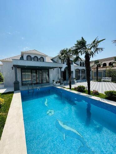 4 otaqlı həyət evi/bağ evi - Mərdəkan q. - 300 m² (9)