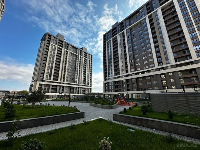 4 otaqlı yeni tikili - Şah İsmayıl Xətai m. - 127 m² (1)