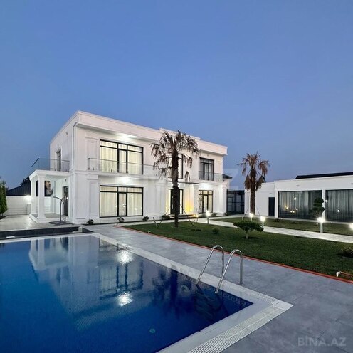 6 otaqlı həyət evi/bağ evi - Bilgəh q. - 300 m² (1)