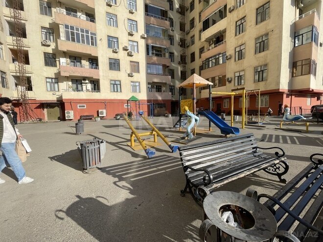 3 otaqlı yeni tikili - İnşaatçılar m. - 105 m² (16)