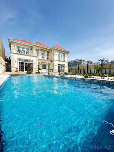 5 otaqlı həyət evi/bağ evi - Mərdəkan q. - 300 m² (1)