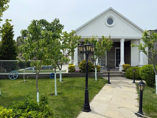 4 otaqlı həyət evi/bağ evi - Mərdəkan q. - 200 m² (2)