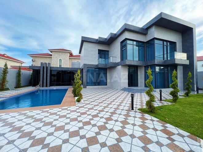 5 otaqlı həyət evi/bağ evi - Şüvəlan q. - 260 m² (1)